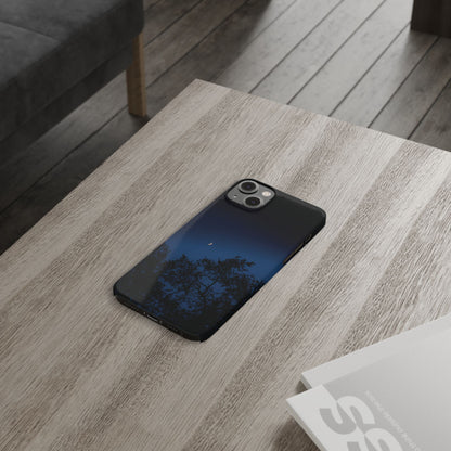 Phone Case - Night Sky Crescent Moon