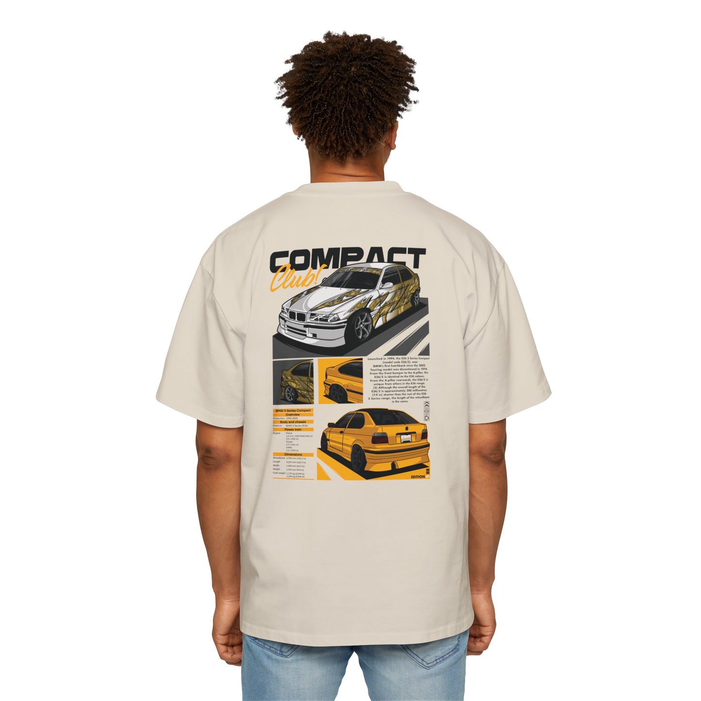 Compact Club Heavy Oversized Tee