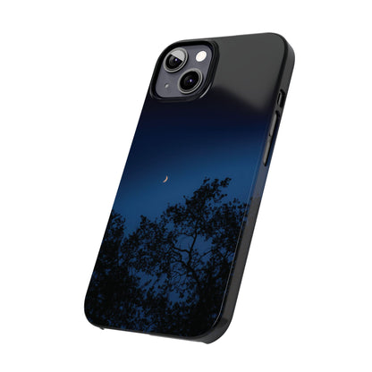 Phone Case - Night Sky Crescent Moon