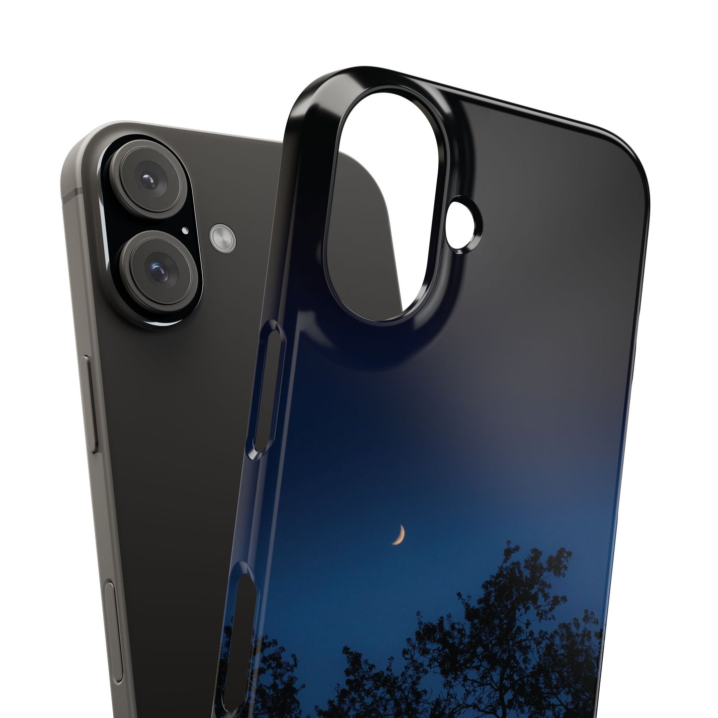 Phone Case - Night Sky Crescent Moon