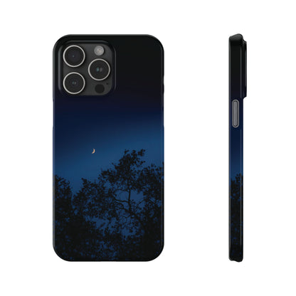 Phone Case - Night Sky Crescent Moon