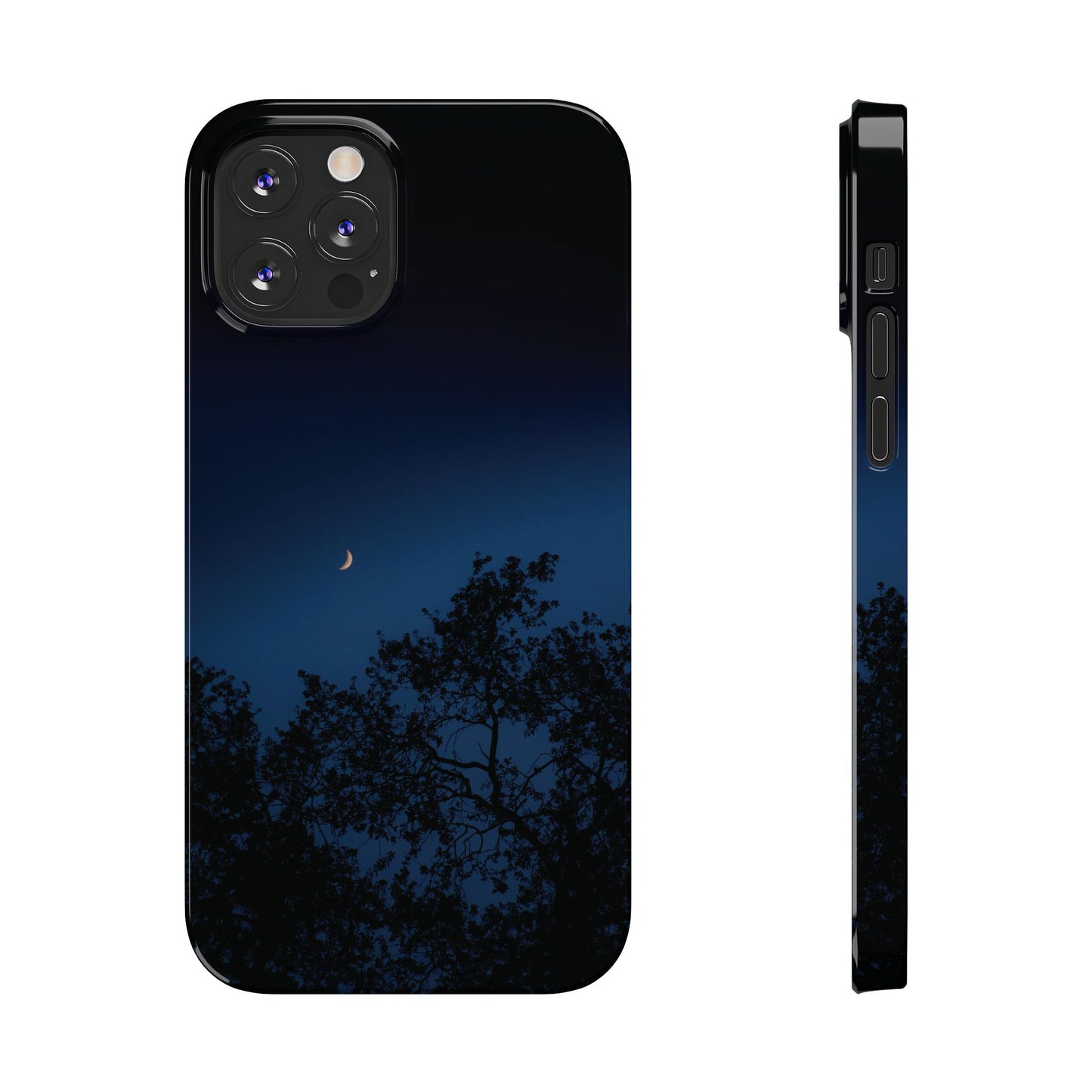 Phone Case - Night Sky Crescent Moon