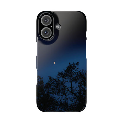 Phone Case - Night Sky Crescent Moon