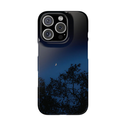 Phone Case - Night Sky Crescent Moon