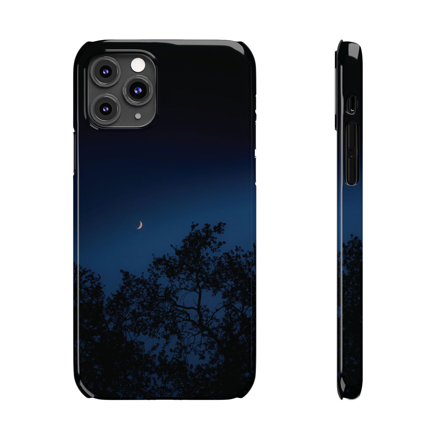 Phone Case - Night Sky Crescent Moon