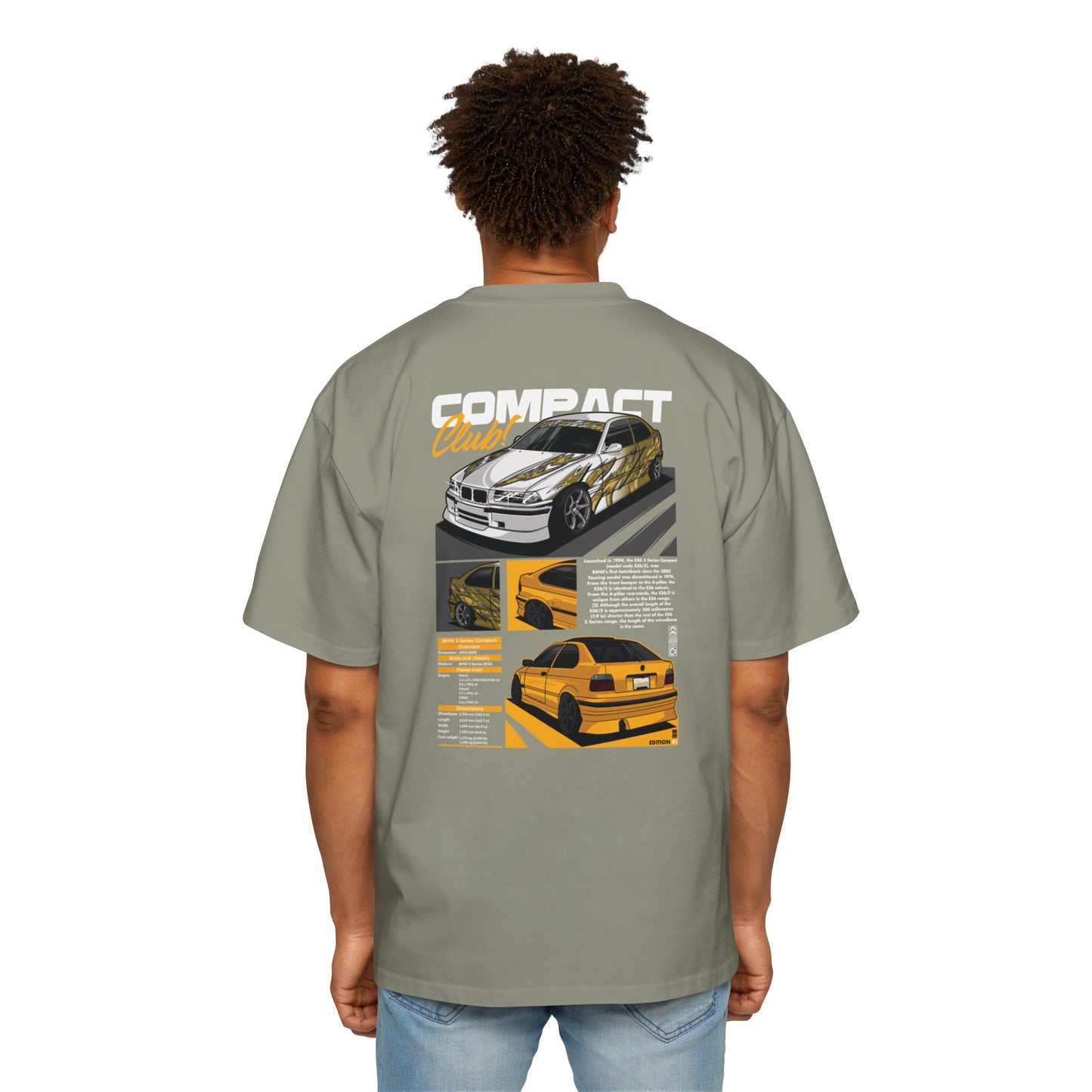 Compact Club Heavy Oversized Tee